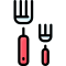 外部叉子 - 厨房 - 维塔利 - 戈尔巴乔夫 - 线性颜色 - 维塔利 - 戈尔巴乔夫 icon