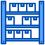 entrepôt-à-étagères-externes-xnimrodx-bleu-xnimrodx icon