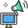 tv advertisement icon