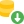 Local storage file download from backup server icon