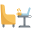 working at home icon