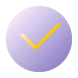 Tick in Circle icon