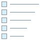 office l style sorting icon