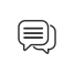 chat bubble icon