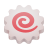 Fischkuchen-mit-Wirbel-Emoji icon