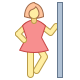 office l style sex worker icon