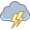 Cloud Lightning icon