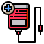 blood transfusion icon