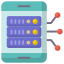 serveur mobile icon