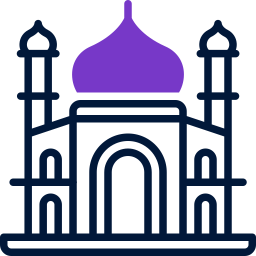 taj mahal icon