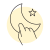 handsy style 밝은 달 icon