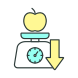Weighing Apple icon