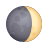 Waxing Crescent Moon icon