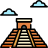 mayan pyramid icon