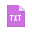 skeuomorphism style txt icon