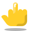 Obscene gesture icon