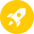 外部天文学旅行和运输字形圆阿莫设计 icon
