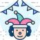 joker hat icon