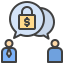 price negotiation icon