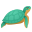 skeuomorphism style turtle icon