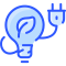 lámpara ecológica icon