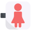 WOMAN TOILET icon