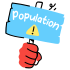 Population Placard icon