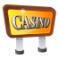 Casino Sign icon