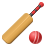 emoji de jogo de críquete icon