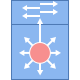 Rechenzentrums-Switch icon