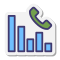 통화 통계 icon