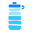 pieces style sport bottle icon