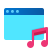 windows 11 color style music window icon