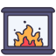 fireplace icon