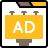 digital bilboard icon