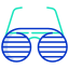 óculos de sol externos-festa-icongeek26-outline-color-icongeek26 icon