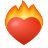 Herz-in-Feuer-Emoji icon