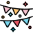 bunting icon