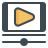 online video icon
