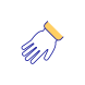 Ganze Hand icon