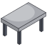 外部表内部 3D 设计圆 icon