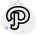 Path social network with photo sharing and messaging service for mobile devices icon