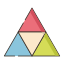 pyramid chart icon
