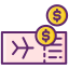 plane ticket icon