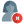 unfriend user from public social media platform icon