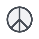 Simbolo de paz icon