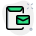 courrier et enveloppe du bureau icon