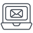 online message icon
