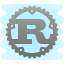 langage de programmation rust icon