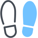 Schuhabdruck icon